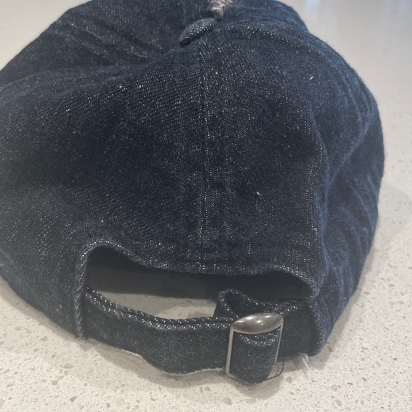 David and Young - Black Distressed Baseball Cap. - Picture 3 of 4